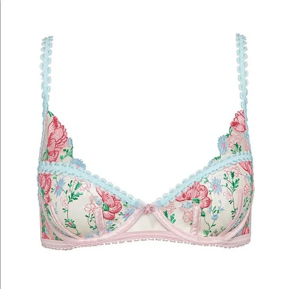 FOR LOVE & LEMONS Swaying Rose Bra - Picture 9 of 9